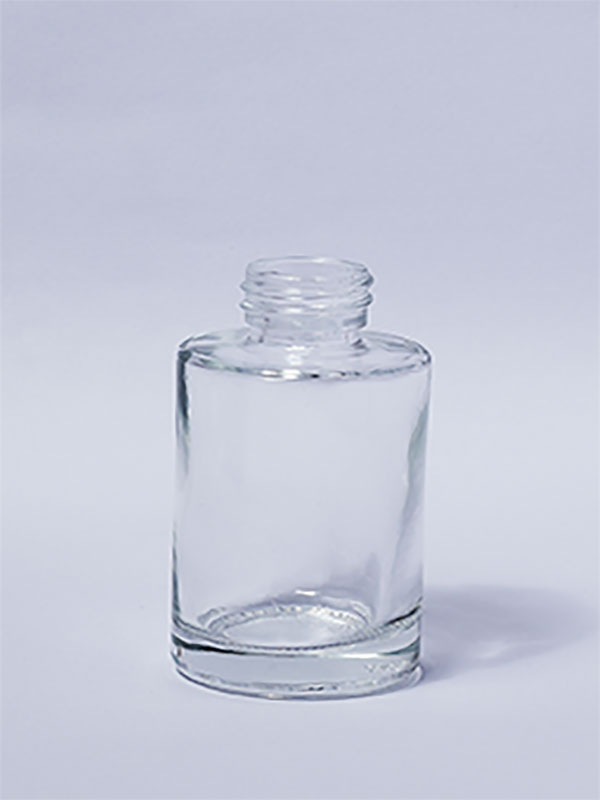30ML Broad and Straight Shoulder Clear Lotion Glass Bottles